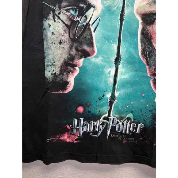 Womens Harry Potter And The Deathly Hollows Shirt Voldemort Tee Movie Women - Picture 4 of 13